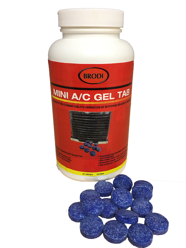 Mini A/C Tabs 1 Ton, AC Condensate Drain Pan Cleaning Tablets for Heat Pumps and 1 Ton AC units